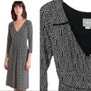 Maeve Anthro  galena print 3/4 sleeve midi dress small Photo 1