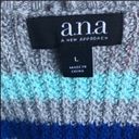 a.n.a Multi color striped oversized sweater Photo 1