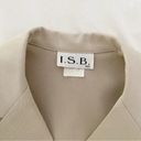 I.S.B. Inc Vintage 90s Suit Vest Size 7 Tan Photo 7