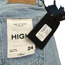 Rag and Bone  Alissa High Rise Straight Leg Jeans NWT Photo 4