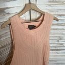 Pendleton  Women's Cable Knit Sleeveless Sweater Vest Pink Tunic Length Size XL Photo 7