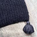 Pamella Roland 100% Cashmere Sweater Poncho Made in Italy Luxury Designer OS Black Size M Photo 12