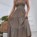 Hanging strap printed dress Multiple Size XL Photo 3