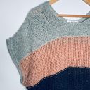 Wildfox NEW! Estate Stripe Open Weave Sweater Photo 6