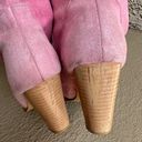 COWGIRL Chunky Heeled Boots in Pink Sz. 41 / 9.5 Photo 6