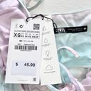 ZARA New  Pastel Tie Dye Satin Ruched Cut Out Mini Dress Size XS Photo 15