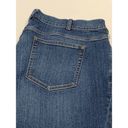 Duluth Trading  Women's Denim Jeans Mid Rise Classic Straight Dark Blue Size 18W Photo 2