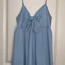 TCEC Blue Bow Dress Photo 0