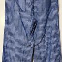 Ralph Lauren Lauren  Black Label Wide Leg Striped Pants Size 14 NWT Linen Blend Photo 7