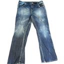 Lane Bryant Vintage  Women's Y2K Faded Baggy Wide-Leg Jeans Blue Size 18 Photo 3