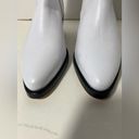 Krass&co Thursday boot , white and silver ankle, cowboy boots with star. 6.5 Photo 2