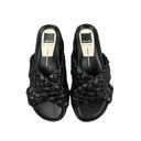 DV by Dolce Vit Dolce Vita - Wrenly Braided Platform Slide Sandals in Black Photo 3