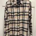 Carhartt  Womens L 12 14 Plaid Rugged Flex Loose fit Midweight Flannel Shirt Photo 0