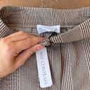 Anthropologie NWT self contrast anthropology beige striped pencil midi skirt Photo 3