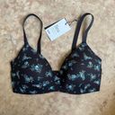 Anna Sui NWT Knix x  WingWoman Contour Bra Boudoir Bouquet size 4 NEW Photo 0