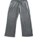 Danskin  Velour Sweat Pants Yoga Pants Grey XL Photo 0