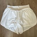 Aerie White Athletic Shorts Photo 1