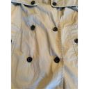 Madewell  Abroad Trench coat size large long lined beige 100% cotton Photo 2