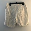 Katherine Barclay  Shorts Linen Blend Bermuda Shorts in Beige Sz 8 EUC Casual Photo 6