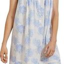 Blossom Eileen West Hydrangea  Mini Chemise Nightgown Cotton Dress size L Large Photo 0