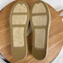 Seven Dials  Wendelle Faux Suede Tasseled Espadrille Slide Sandal Stone Beige 11 Photo 8