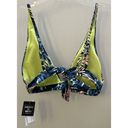 Raisin's  Tropical Plunge Bikini Top NWT Size Large Photo 1
