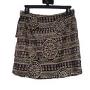 WYLDR  KEEP IT TOGETHER SEQUIN MULTI COLORED MINI SKIRT FESTIVAL WMNS SIZE MEDIUM Photo 8