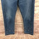 Rag and Bone  Vintage Crop Jeans Hyfielt Eyelet Photo 5