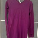 CRZ Yoga  | Women’s Long Sleeve Maroon Workout Shirt Sz. Photo 0