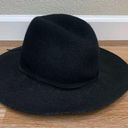 Gold Hinge Hinge 100% Wool Women's One Size Black Hat Photo 0