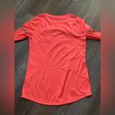 Xersion  Running Long Sleeve Workout Top Coral Orange Peach Pink Size S Slim Fit Photo 6