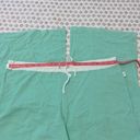 Tori Richard Honolulu Resort Wear Cover Up Lightweight Cotton Wide Leg Pants Green Size L Photo 4