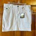 Earl Jean  Women’s White Skirt Size 12-NWTS Photo 0