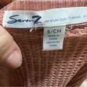 Seven7  tan orange thermal long sleeve Photo 6