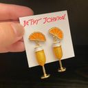 Betsey Johnson NWT  Mimosa Drop Earrings Photo 5