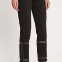 frame denim ✨ LE HIGH STRAIGHT BAND STUD BLACK SZ 27 JEANS✨ Photo 1