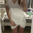 TCEC White Lace Dress Photo 2