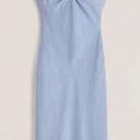 Abercrombie & Fitch Women's Twist-Front Slip Midi Dress Photo 0