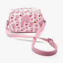 Sanrio New  Hello Kitty Loungefly pink coquette strawberry milk crossbody bag Photo 1