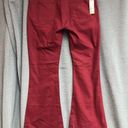 Best wind, large, cranberry flare, bell bottom jeans waist 18 stretches to 20 Red Size undefined Photo 1