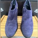 Tod's  Navy Blue Leather Suede Ankle Booties, luxury, EUC (almost like new) sz 39 Photo 6