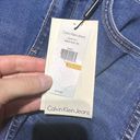 Calvin Klein Jeans NWT  Womens Denim A-Line Skirt Bardot Blue Jean Size 29 medium Photo 7