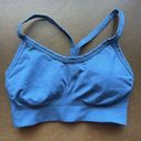 Gymshark  Sweat Seamless Sports Bra in Evening Blue Photo 2