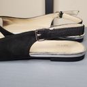 Apt. 9  Black Apamaro Open Toe Sandals Suede Size 7 Photo 5