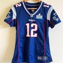 Nike  New England‎ Patriots #12 Tom Brady Super Bowl 52 LII NFL Jersey Women's S Photo 0