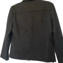 J.Crew  Grey Wool Zip Petite Jacket Photo 3