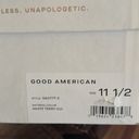 Good American New in Box  White Terry shoe with Cinderella wedge heel 11.5 Photo 5