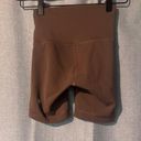 Lululemon Wunder Train High Rise Short 4” color java size 0 Photo 2