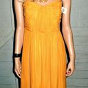 Shoshanna Orange Silk Strapless Dress 8 NWT Photo 1