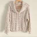 The Moon  & madison Cream Polka Turtleneck Sweater XSmall Photo 1